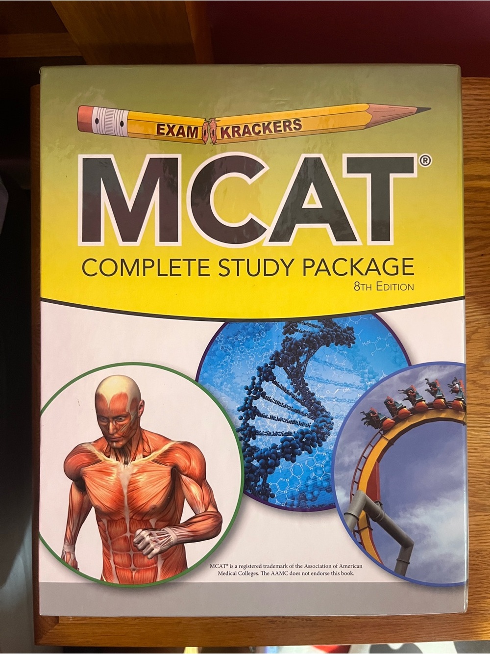 Examkrackers MCAT Study books